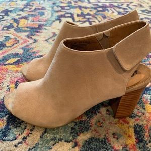Abound suede bootie sandal
